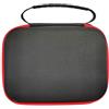 EfforPrac Custodia da viaggio per console di gioco Anbernic RG40XXV, RG405V, RG406V, custodia rigida in EVA antiurto con doppia cerniera, copertura impermeabile e tasca in rete per accessori, colore nero