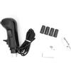 Fauhapyway Pomello del cambio a 3 pulsanti ad alta sensibilità per Logitech G29 G27, per Thrustmaster TH8S TH8A, accessorio per ruota da corsa in ABS, nero