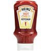 Heinz Ketchup al Peperoncino Piccante, Salsa con Chili Piccante in Flacone Squeeze, 460 g