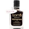 Saita Glassa di Melagrana 140g, Alternativa alla Glassa di Aceto Balsamico, di Melassa e di Sciroppo di Melograno, Condimento Gourmet per Carne Verdure e Dessert, Vegan, Made in Italy