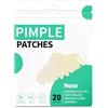 Home Holic 20 Pezzi Patch Brufoli Cerotti Anti Imperfezioni XL per il Naso Pimple Patches Cerotti Idrocolloidali Notturni con Olio di Tea Tree e Acido Salicilico Impermeabili Traspiranti e Assorbenti