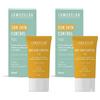 Lamuselab Sun Skin Control SPF50 BIPACCO Crema Solare Viso 2x50 ml