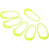 PATIKIL Cerniera Tiretti Sostituzione, 10pz Estensione Cavo Maniglia Riparazione Lingua Etichetta Estensore Fissatore per Bagagli Zaini Giacche, U Forma Fluorescente Verde