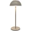 TEK ONE Tecnologia Lampada da Tavolo LED Ricaricabile Touch 1W Wireless | 3 Luci CCT Calda Naturale Fredda | USB-C | Design Moderno Minimal | Ideale per Ristorante Bar Comodino Scrivania (Beige)