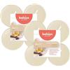 FEI FAN Candele Profumate Maxi, True Scents VANIGLIA, Color Crema, Durata 8h (Confezione Da 8 Pz) (2 Confezioni)