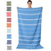 furora HOLIDAY Telo Mare Cotone - Grande 100x200 cm - Ultra Leggero - Asciugatura Rapida | Asciugamano Mare Donna e Uomo: Facile da Pulir - multifunzionale per Spiaggia, Piscina, Viaggio, Outdoor