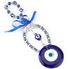 Yosoo Health Gear Blue Evil Eye, Benedizione Amuleto Decorazione Amuleto Ciondolo, Turco Wall Hanging Home Decor Protector Occhio Musulmano, Corano Tappeto Ornamento di Inaugurazione della
