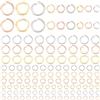 UNICRAFTALE Circa 450PCS Anello di Salto in Acciaio Inossidabile di 18/20/22 calibri Anello di Salto Aperto di Colore Misto Connettori O-Ring 3 Dimensioni Connettore Anello di Salto