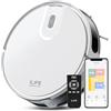ILIFE Robot Aspirapolvere V20 SoF con navigazione laser, 5000Pa, pulizia personalizzata per peli animali e pavimenti vari, app