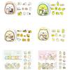 Zillary 6 Pezzi Adesivi Kawaii, Adesivi Carini, Adesivi Graffiti Animali, Adesivi Cartone Animato, Carino Animali Adesivi, per Decorativo Personalizzati, Confezioni, DIY, 4x(50 Pcs/Sac), 2x(80 Pcs/Sac)