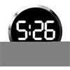 Générique Interactive Tiny Digital Clock, Touch Control Mini Timepiece, Led Display Panel, Responsive Compact and Lightweight Build, Ideal for Travel, Desk, Fridge, Rv, Classroom or Small Space Use