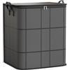 Generisch Contenitore portaoggetti per copriletti - 60 x 50 x 70 cm, grande organizer per vestiti, grande tasca in tessuto, resistente all'umidità, capiente verticale per sotto il
