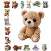 Generic Kit fai da te con perline 3D a forma di animale, per adulti e ragazzi, set completo per la creazione di gioielli fatti a mano, con perline colorate e istruzioni guida, perfetto per progetti artistici