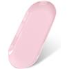 BroLuka 23 x 9,5 cm, vassoio ovale in plastica (rosa)