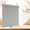 KOOEIN Tenda A Rullo Oscurante per Interni con Ventosa, 75% Tende da Parasole, Tende Avvolgibile Universale per Porte, Tenda Regolabili Termica Isolante, Tenda Leggero A Ventosa,Grey-50x125cm/20x49in