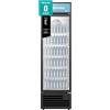 Hisense CPC271F7ABE Frigorifero commerciale bevande, 277 litri, Illuminazione interna LED, Display Personalizzabile, Ripiani Regolabili, Sistema di Autoevaporazione, Serratura, Classe E, Nero