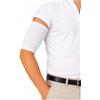 Glico Line Fascia Diabete Plus per Sensori Glicemici e Microinfusori, Protezione Braccio in Microfibra, Discreta e Confortevole, Made in Italy, Bianco, S