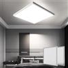 OTREN Plafoniera LED Soffitto Quadrata, 6500K Lampada da Soffitto LED Moderno, Plafoniera Bagno IP44 per Camera da Letto, Cucina, Soggiorno, Balcone, Ufficio, 30CM 2400LM (Pack of 2)