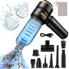 HOVIN Aspirabriciole Senza Fili - 20000pa Mini Aspirapolvere Senza Fili,Aspirapolvere Auto Potente,Aspirapolvere Per Auto Ad Alta Potenza,Aspirapolvere Portatile Può Essere Utilizzato Come Pompa Gonfiabile