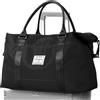SEAFEW Borsone da Viaggio,Bagaglio a Mano 45x36x20 Easyjet Borsa da Viaggio, Borsa da Cabina Easyjet Borsa Sportiva Borsone da Palestra da Weekend,A01-Nero