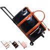 Generic Borsa portabiti da viaggio - Grande borsone convertibile con ruote, borsa porta abiti, ideale per viaggi nel fine settimana, Nero , Roller
