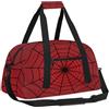 Ackutea Borsone da viaggio per bambini, borsa sportiva da palestra per ragazzi, scuola o durante la notte, weekender, pigiama party, allenamento, Ragnatela rossa, Borsone