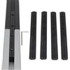 Befenybay 4 pezzi linea diritta nera interna connettore giunto lunghezza 7 pollici con viti M6 per 8mm T Slot profilo di estrusione in alluminio serie 3030