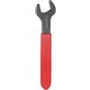 QUARKZMAN Chiavi Inglesi 13mm Metrica, Chiave Aperta Singola Angolo di Sfalsamento 15 Gradi, Piccola Chiave Inglese a Forchetta a Forma di U Gambo Rosso per Riparazione Auto, Mobili