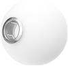 Roleader Paralume a Sfera in Vetro Bianco Latte Smerigliato, Diametro 10 CM Base G9, Copertura per Lampada a Sospensione, Adatto a Lampadari da Sala da Pranzo e Corridoio