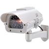 TronicXL Telecamera di sorveglianza solare di alta qualità, CCTV con LED lampeggiante, CCD professionale, per interni ed esterni