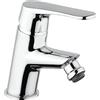 Yellowshop - Miscelatore bagno completo rubinetteria Attila lavabo bidet vasca e doccia incasso ed esterno in ottone cromato flessibile inox piletta Made in Italy (Bidet)
