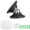 QUARKZMAN Fermaporta Magnetico, Fermaporta Da Pavimento Per RV, Supporto Fermaporta Con Adesivo E Viti Per Soggiorno, Camera Da Letto, Roulotte (2, Nero)