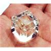 Gravity Gems Gemma Sciolta Naturale Zaffiro Bianco Ceylon Taglio Cube 60 Ct+ AGL