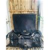 Fatto a mano Uomo Originale pelle Vintage Borsa Messenger a Tracolla 20 " Duffle Libera