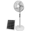 Dimensione Elettronica S.R.L. Ventilatore a piantana Mistral solare con batteria motore DC Brushless 3 velocità con telecomando