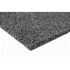 Generico Zerbino in Filo di PVC intrecciato senza sottofondo col grigio Varie Misure (120x500 cm)