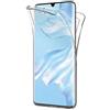 AICEK Cover Huawei P30 Pro, 360°Full Body Cover P30 Pro Silicone Case Molle di TPU Trasparente Sottile Custodia per Huawei P30 Pro (6.47 Pollici)