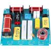 Ouitble Altoparlante Crossover Connessione 3 Vie 300W Divisore di Frequenza per ≤12 Pollici Altoparlanti, HiFi Audio Altoparlanti Alti Bassi Medi Filtro Crossover per Palco KTV Fai da Te