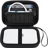 Canboc Custodia rigida Canboc per Canon Ivy 2 Mini/Canon Ivy Mini Stampante fotografica mobile senza fili Bluetooth Instant Camera Printer, nero + nero