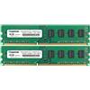D DUOMEIQI 8GB Kit (2x4GB) PC3-12800 DDR3 1600MHz Unbuffered Non-ECC 1.5V CL11 2Rx8 Dual Rank 240 Pin UDIMM Desktop PC Computer Memory Ram Module Upgrade
