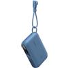 Belkin Power Bank 10000 mAh, Caricabatterie Portatile USB-C sottile, 2 porte USB-C, display digitale, ricarica da 20 W per iPhone 16, 15 Series, Samsung Galaxy S25, S24, Pixel 9, iPad ecc., Blu