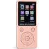 Elprico Lettore MP3 da 32 GB con Bluetooth 5.0, Lettore Musicale Portatile con Schermo a Colori da 1,8 Pollici, Esperienza Audio Premium per gli Appassionati di Musica, Supporta (GOLD)