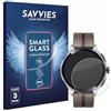 savvies 3 Pezzi Pellicola Protettiva Vetro per Xiaomi Watch 2 Pro Protezione Schermo, Lamina di Vetro, senza Bolle, Anti-Impronta, Anti Graffio