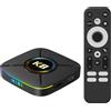 Xilibod HK1 K8Mini Android 14.0 TV Box 2GB RAM 16GB ROM RK3518 Quad Core CPU Mali-450 GPU Support 2.4G/5G WiFi BT5.0 Smart TV Box - Model No. : HK1 K8Mini 2 GB 16 GB