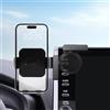 WEIPIN Supporto per cellulare per Toyota RAV4 Prime XSE 2021-2022 Accessori per display da 9 pollici con VW iPhone, Samsung, cellulari Android e altro, ruotabile a 360° Pulsante di sgancio