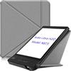 AKLiSa Custodia per e-reader Kobo Libra H2O da 7 pollici, con supporto magnetico, cover morbida in TPU N873 e funzione sveglia automatica (grigio)