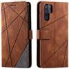 SONWO Cover per Huawei P30 PRO, Flip Caso in PU Pelle Case Cover Portafoglio Custodia per Huawei P30 PRO, [Kickstand] [Slot per Schede], Marrone