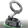 YOSH Supporto Auto Magnetico con Aspirazione Sottovuoto, Braccio Pieghevole Rotazione 360°, per Cruscotto e Parabrezza, con Magneti N56, Compatibile con iPhone 17-12, Samsung e Pixel