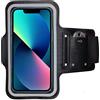 CoverKingz Porta cellulare da corsa per Apple iPhone 13 Mini - Porta telefono corsa con tasca portach iPhone 13 Mini - Portacellulare per correre Fascia braccio smartphone Nera