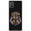 LA CASA DE LAS CARCASAS Custodia per Samsung Galaxy A71 ufficiale Harry Potter Hogwarts Floral per proteggere il tuo cellulare. Cover per Samsung in silicone flessibile con licenza ufficiale di Harry Potter.